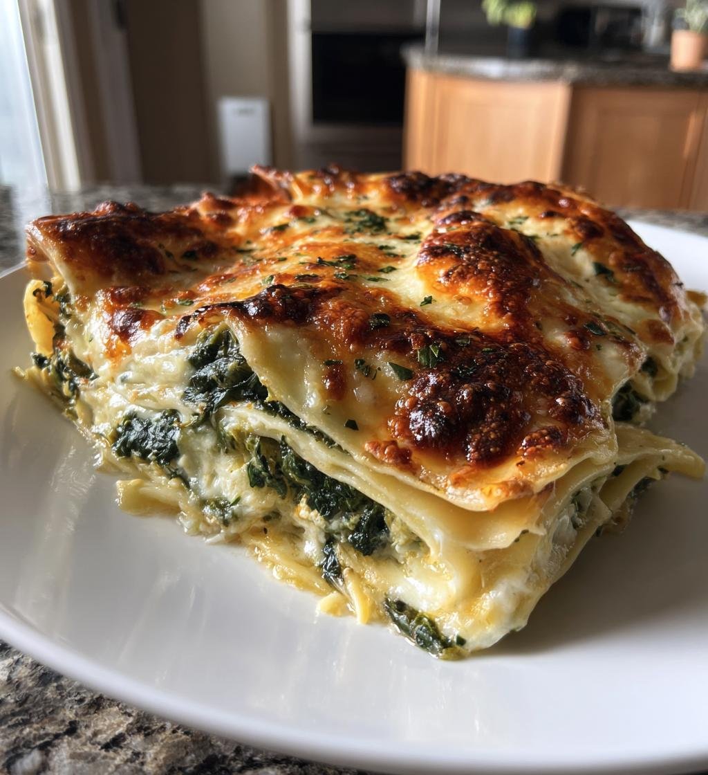 Vegetarisk Lasagne med Spinat och Ricotta - detail 1