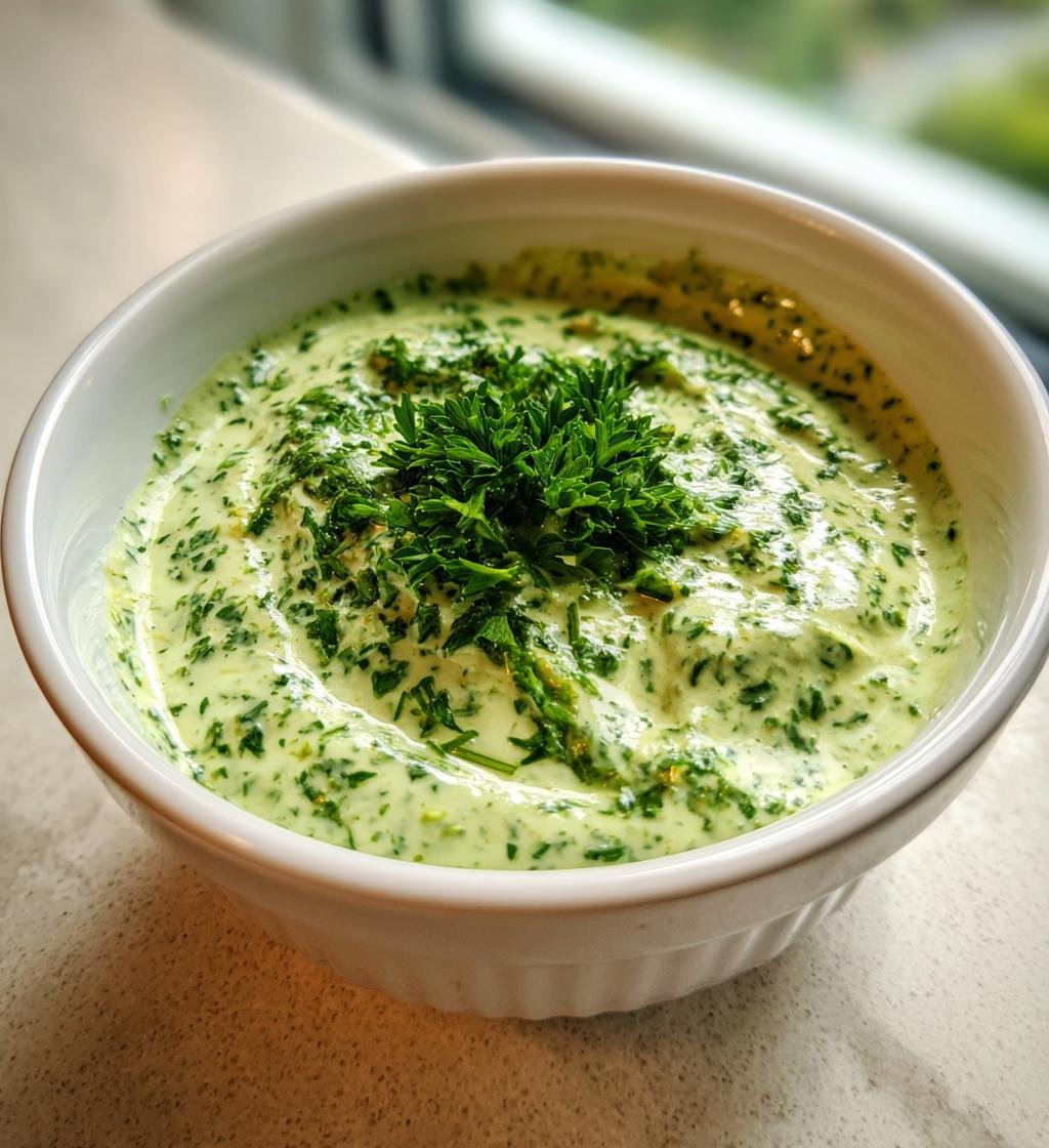 Vitlöksdressing med Persilja - detail 1