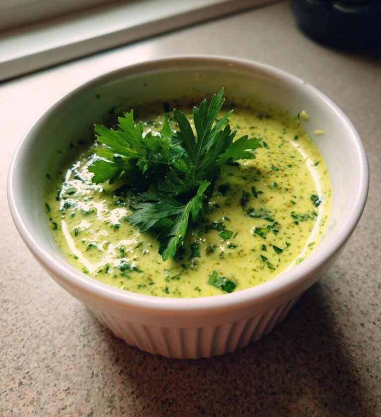 Vitlöksdressing med Persilja