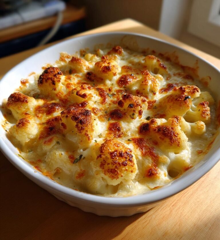 Blomkålsgratäng