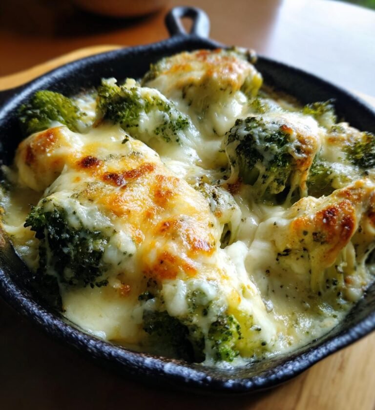 Broccoligratäng med ost