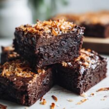 Fantastiska brownies med kokos - 3 hemliga knep för perfektion