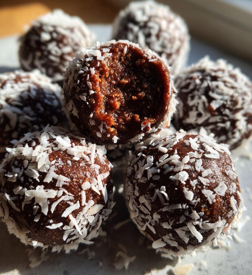 Chokladbollar med jordnötssmör - detail 1