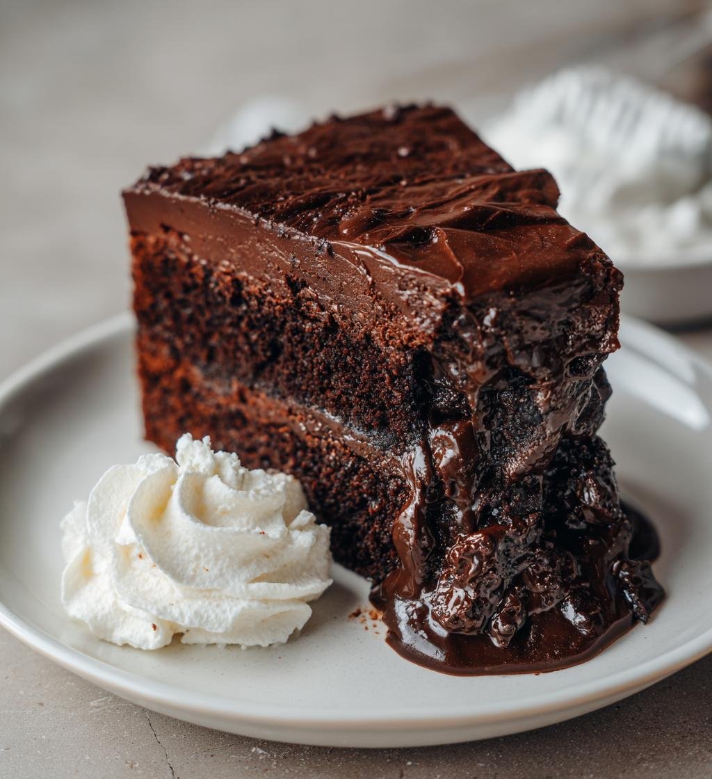 Chokladkaka med lakrits - detail 1