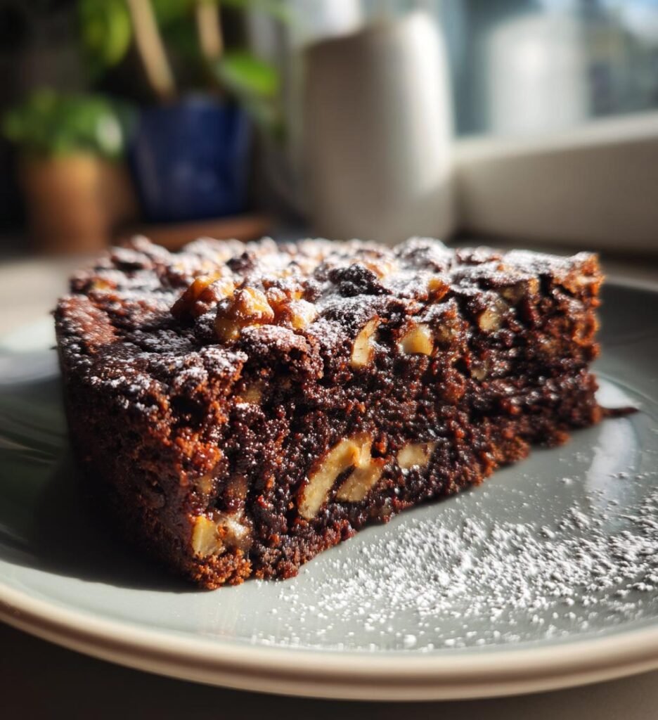 Chokladtårta med nötter