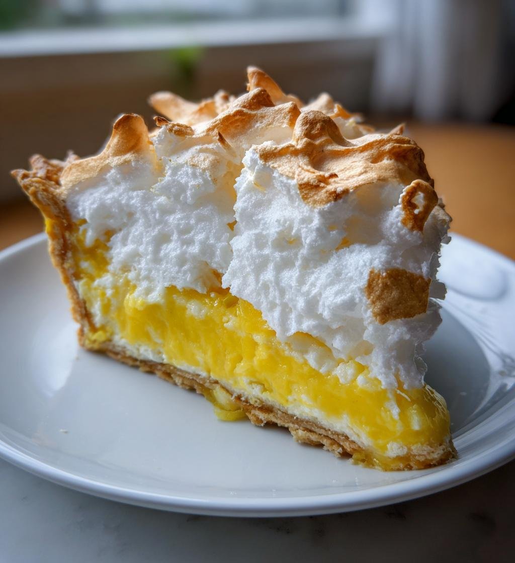 Citron- och marängpaj - detail 1