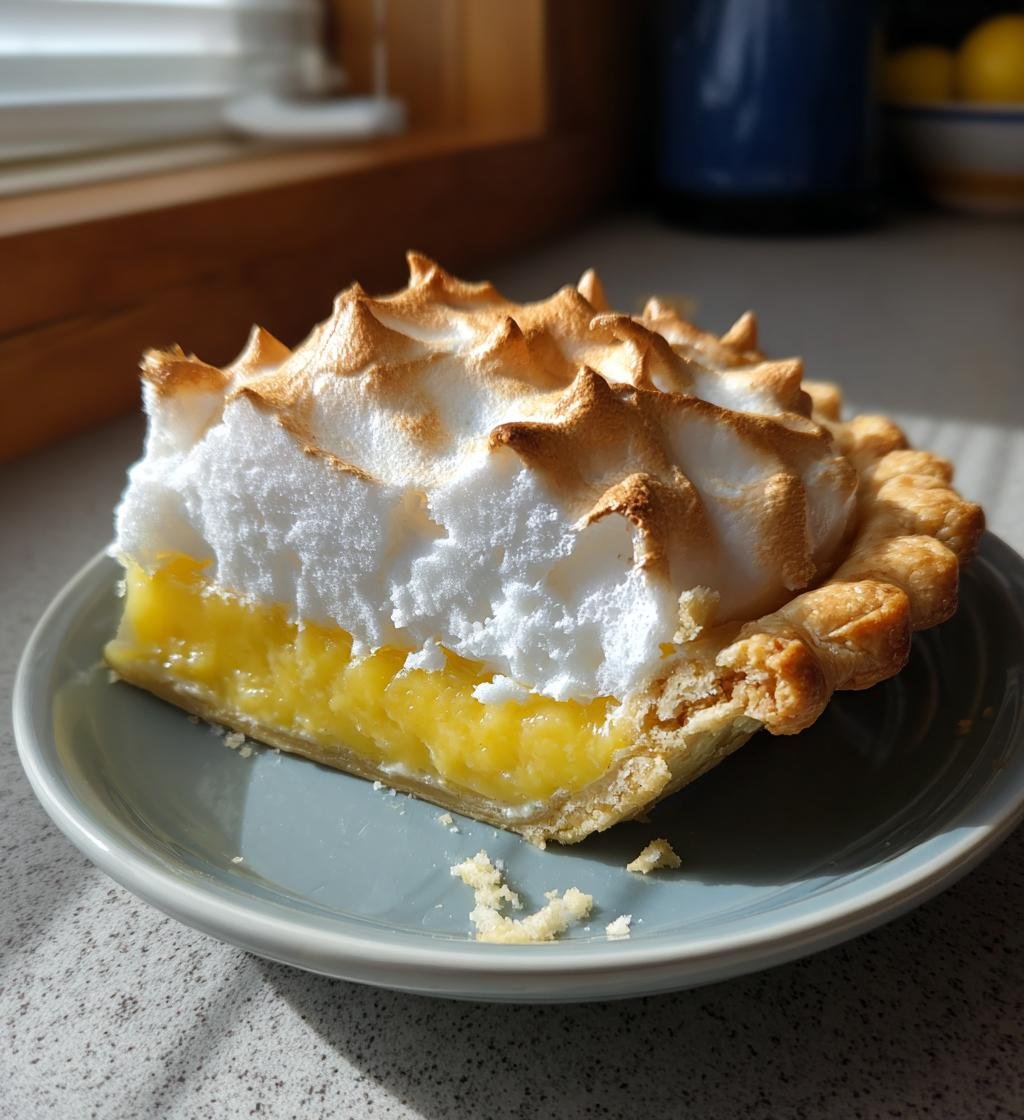 Citronpaj med maräng - detail 1