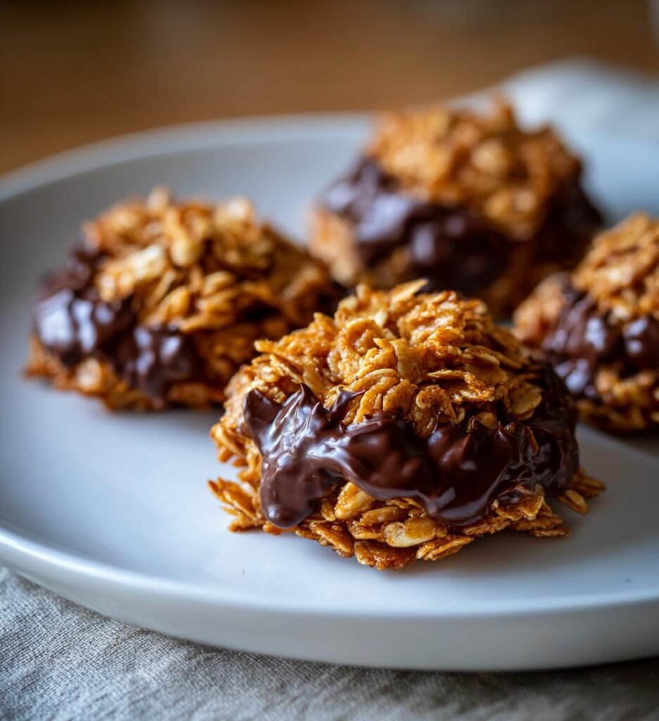 Havreflarn med choklad