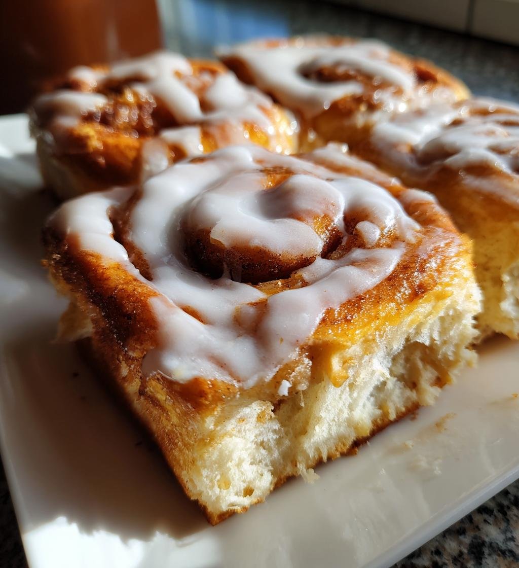 Kanelrutor med glasyr - detail 1