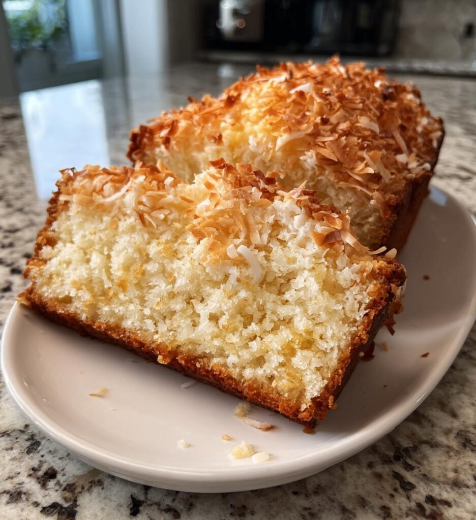 Kokos- och citronkaka