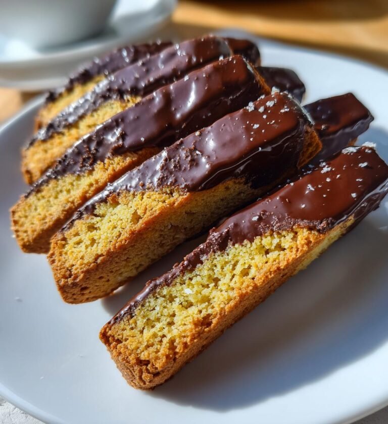 Mandelskorpor med choklad