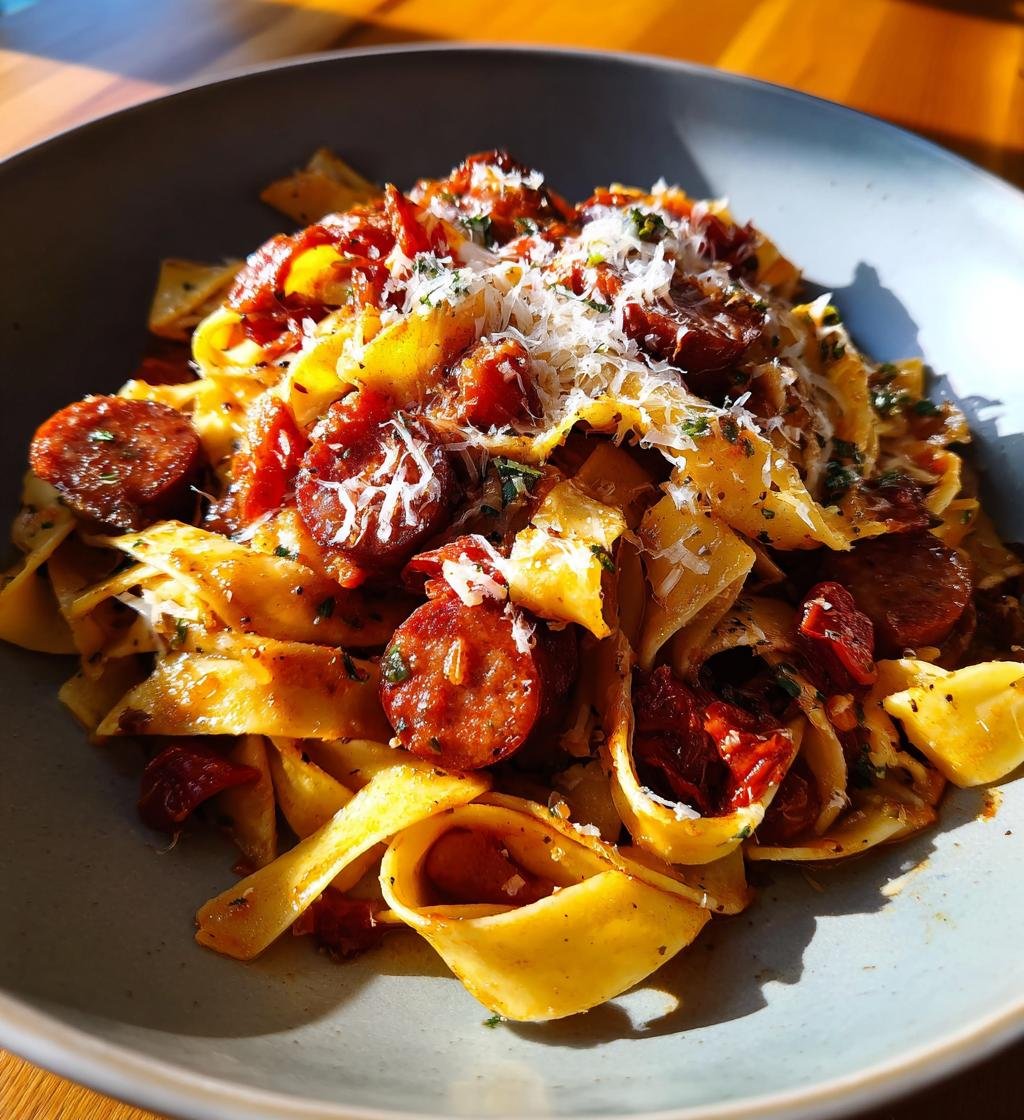 Pasta med salsiccia - detail 1