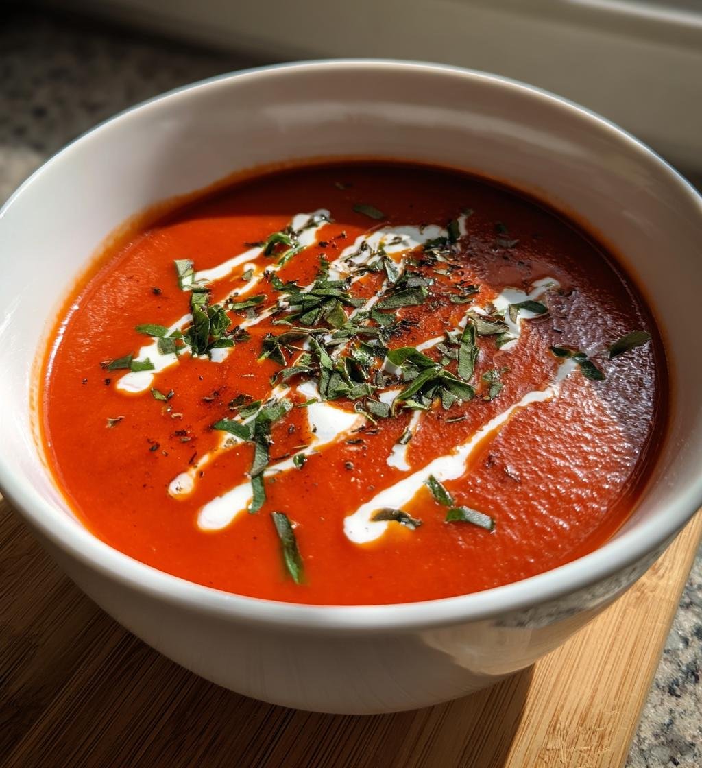 Rostad paprikasoppa - detail 1