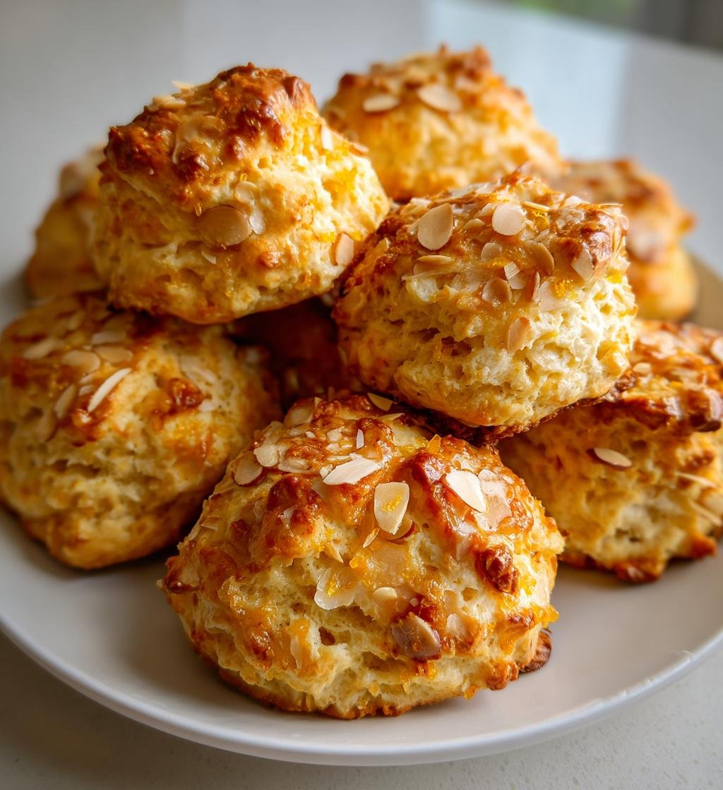 Saffransscones med mandel - detail 1