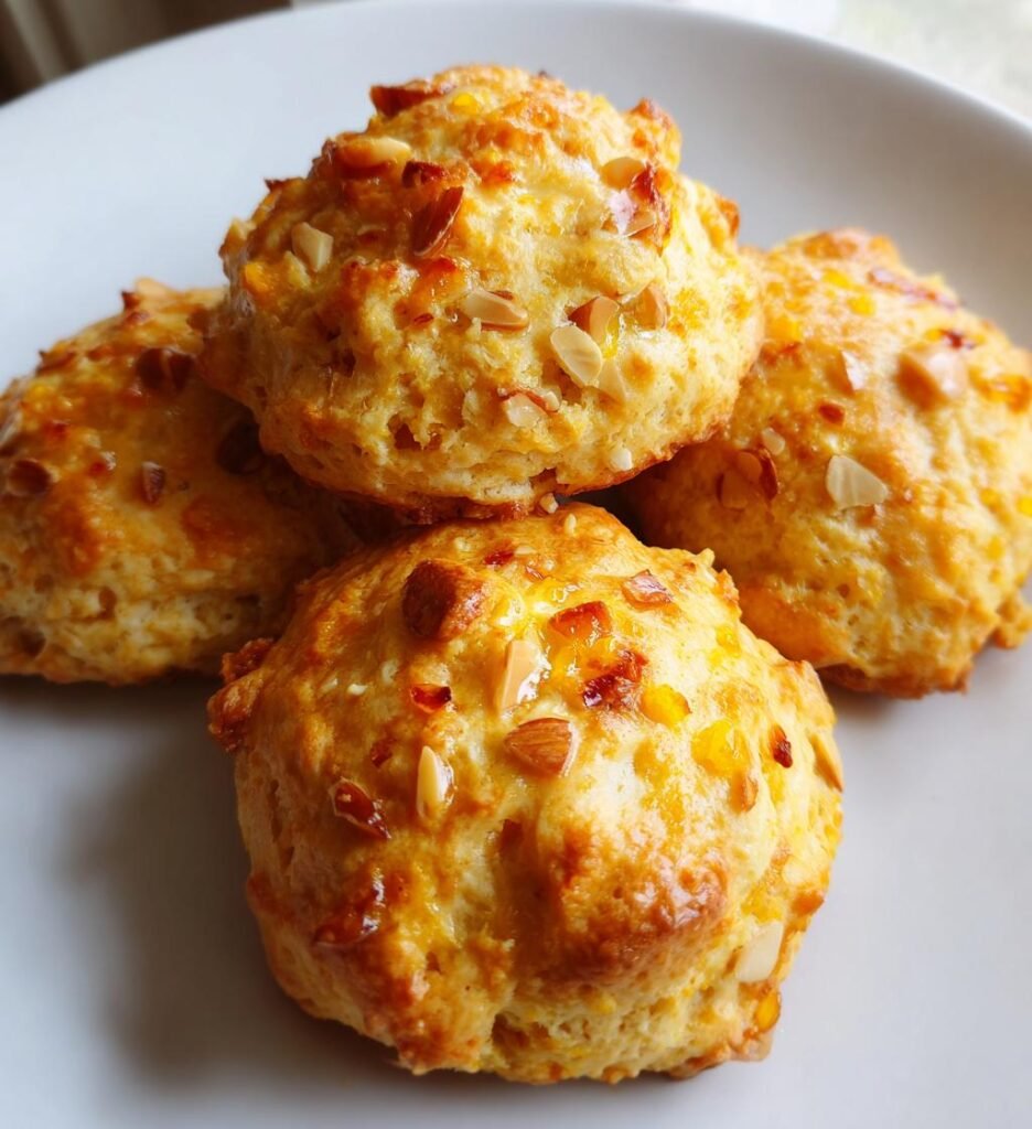 Saffransscones med mandel