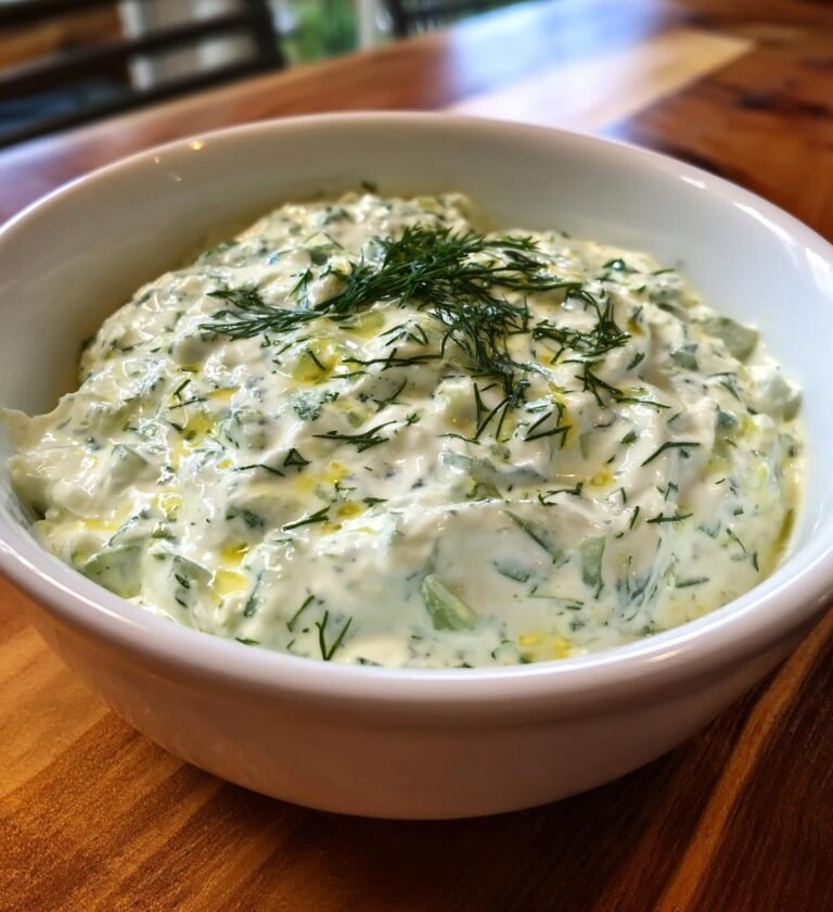 Tzatziki med dill