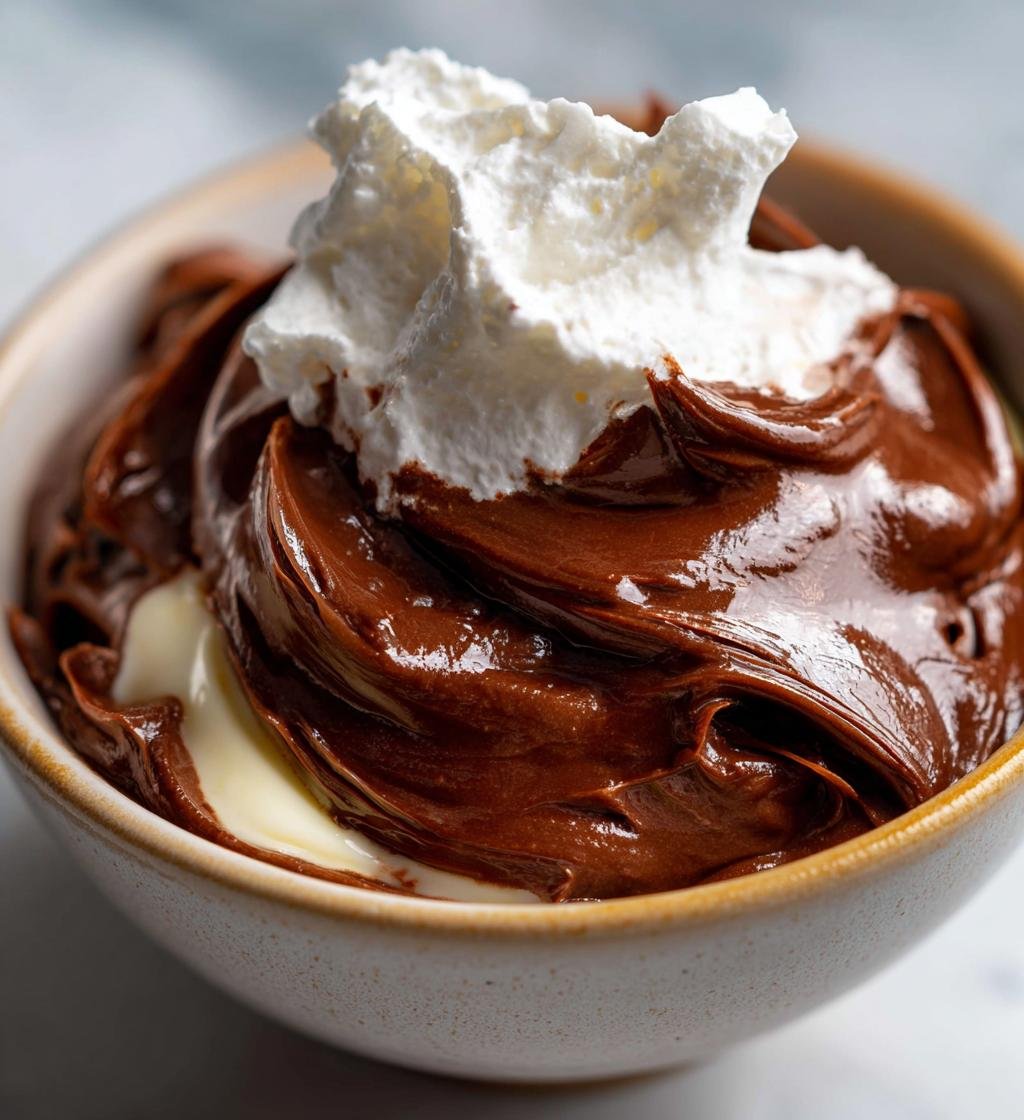 Vanilj- och chokladpudding - detail 1