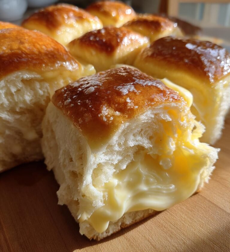 Vaniljbullar med vaniljkräm