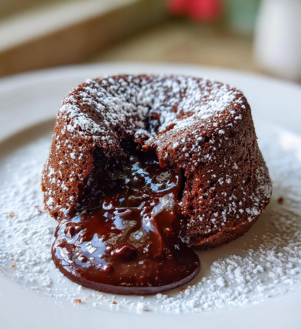 Alla hjärtans dag chokladfondant - detail 1
