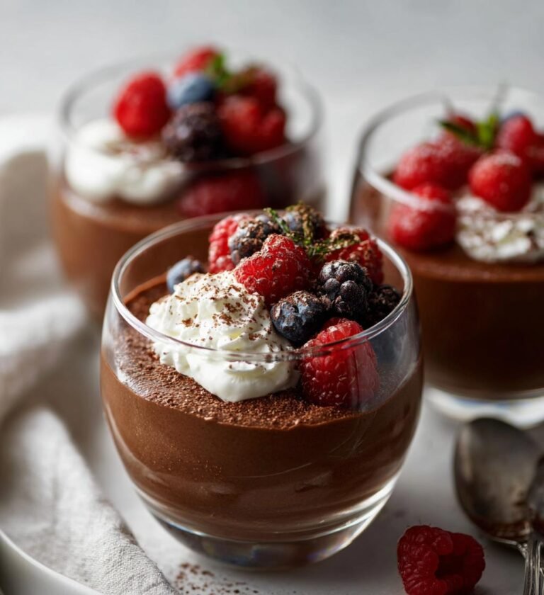 Alla hjärtans dag chokladmousse