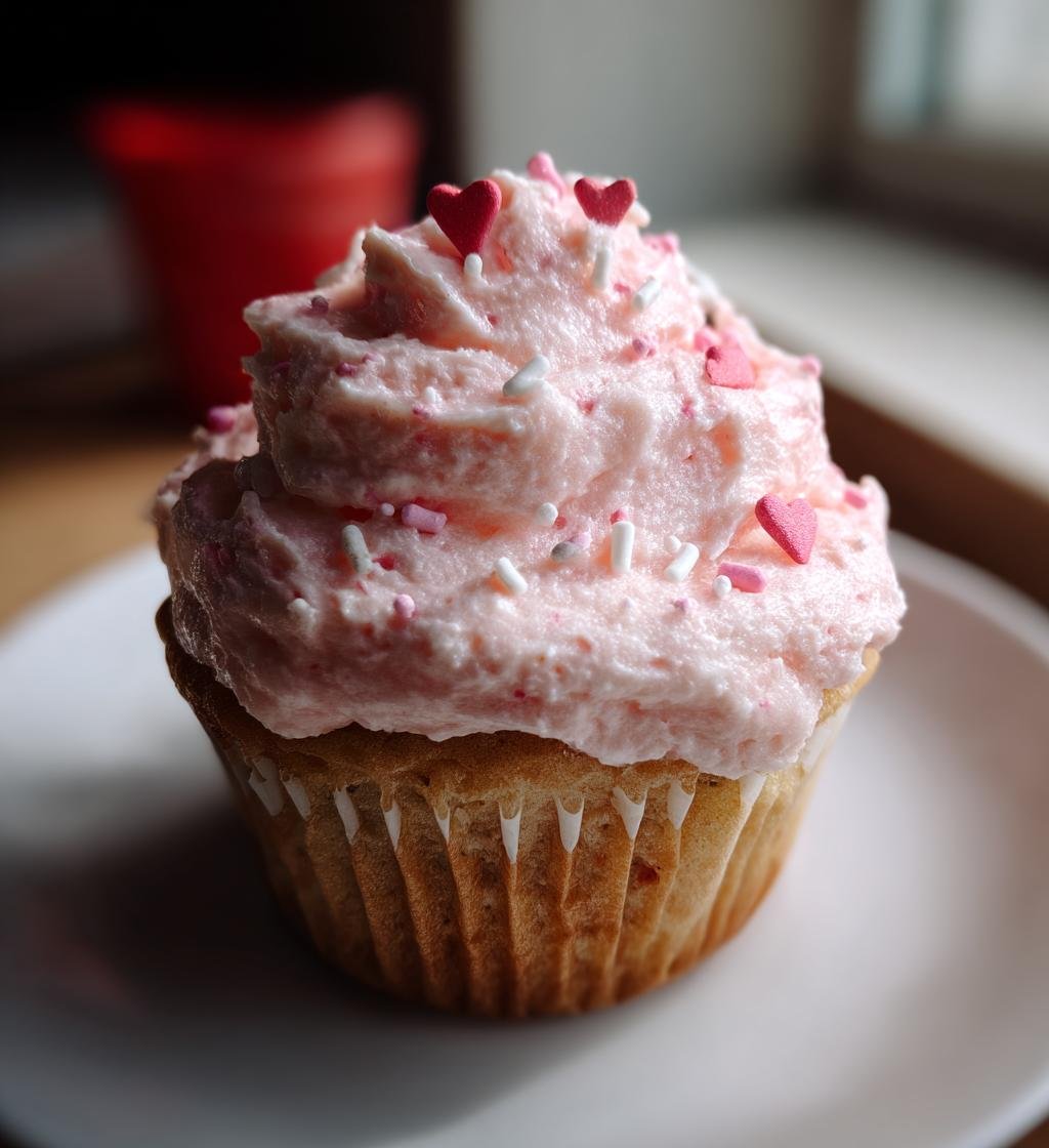 Alla hjärtans dag-cupcakes - detail 1