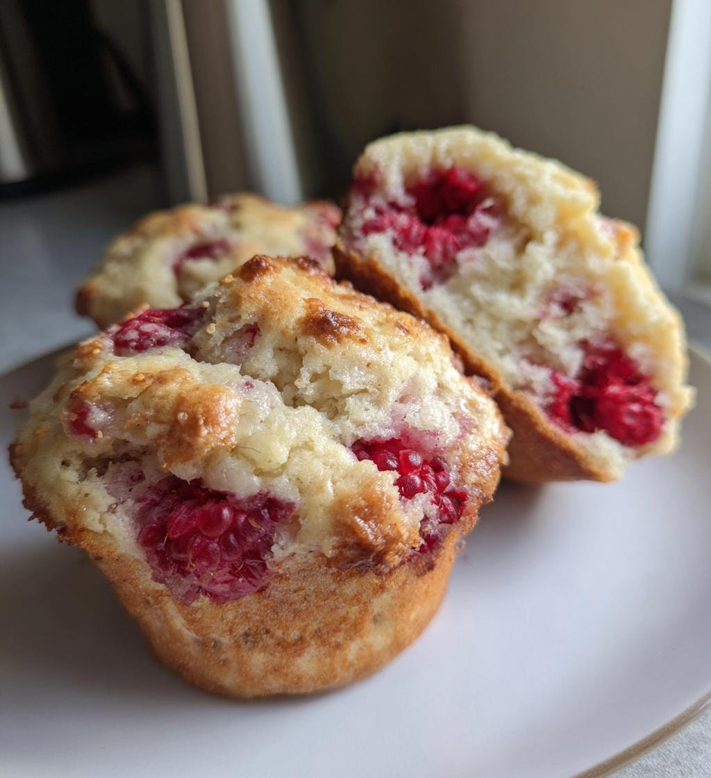 Alla hjärtans dag hallonmuffins - detail 1