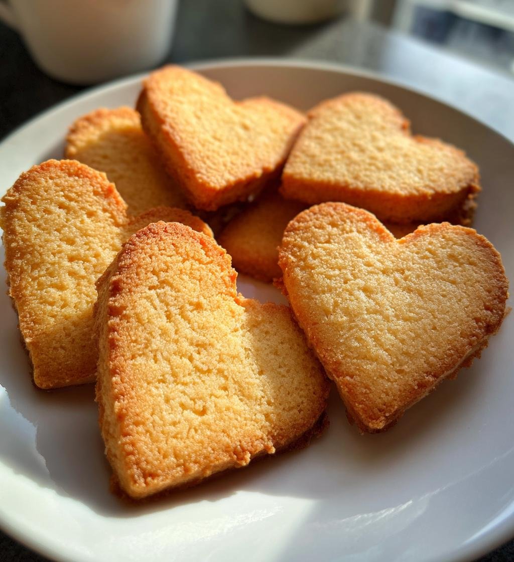 Alla hjärtans dag hjärtformade kakor - detail 1