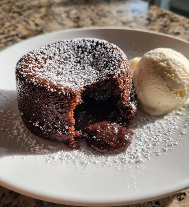 Chokladfondant för Alla hjärtans dag