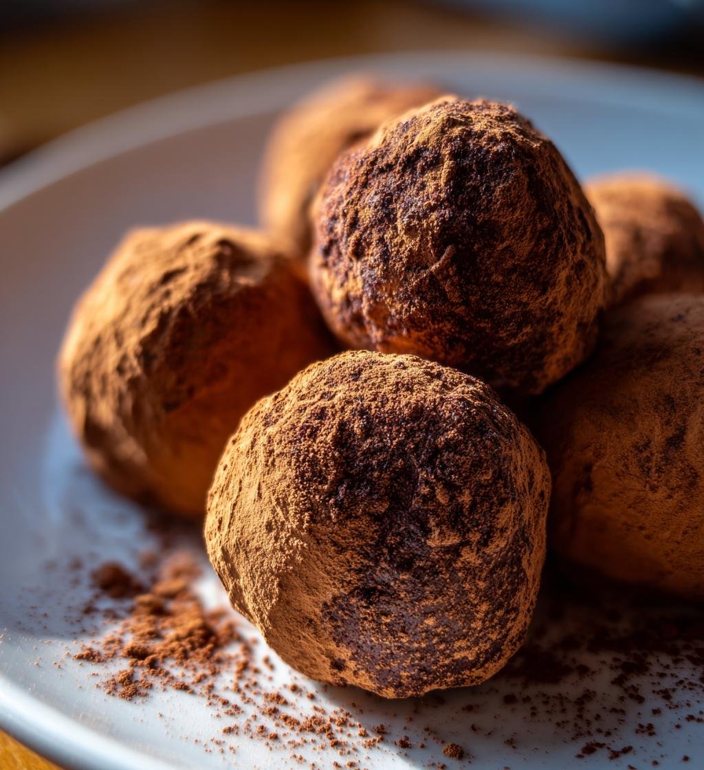 Chokladtryfflar med kärlek - detail 1