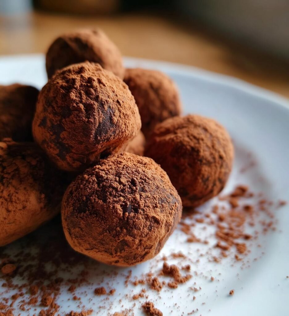 Chokladtryfflar med kärlek