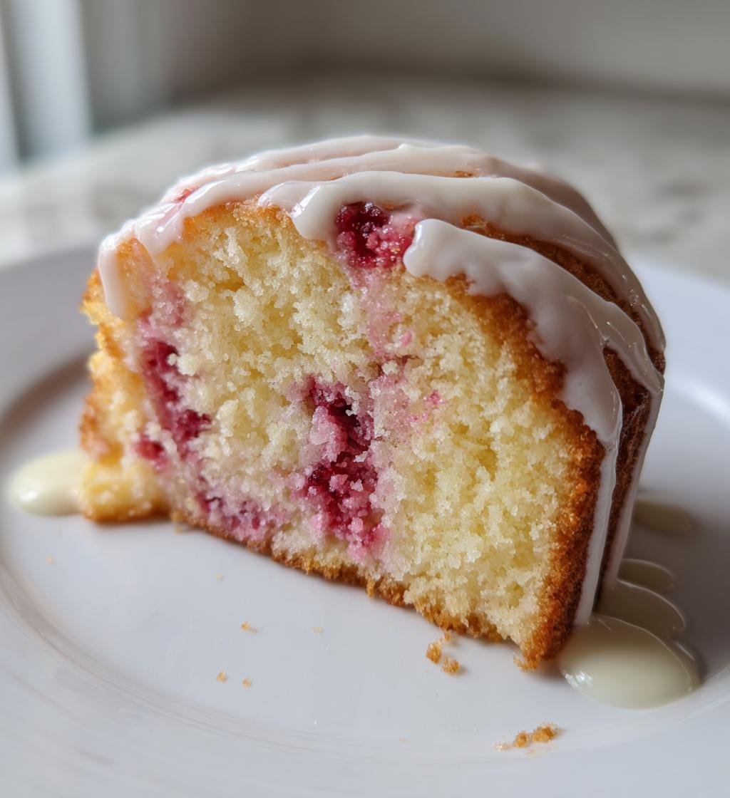 Citronkaka med Hallonkräm och Vit Chokladglasyr - detail 1