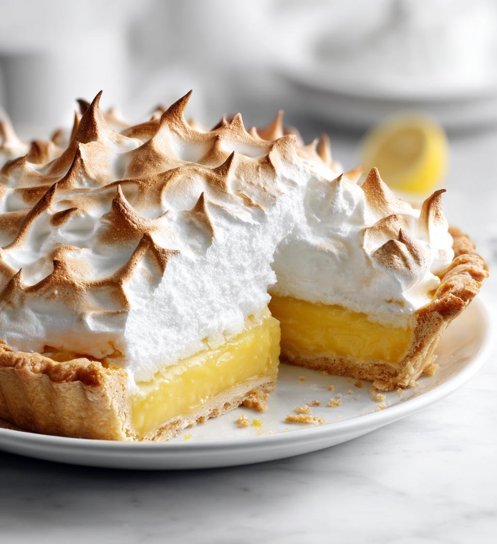 Citronpaj med maräng - detail 1