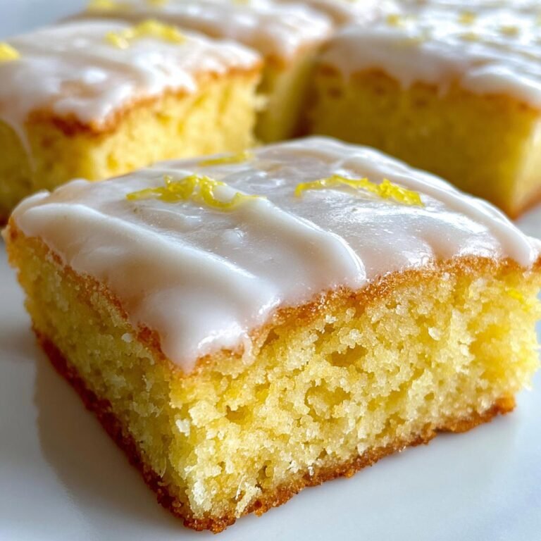 Citronrutor med glasyr