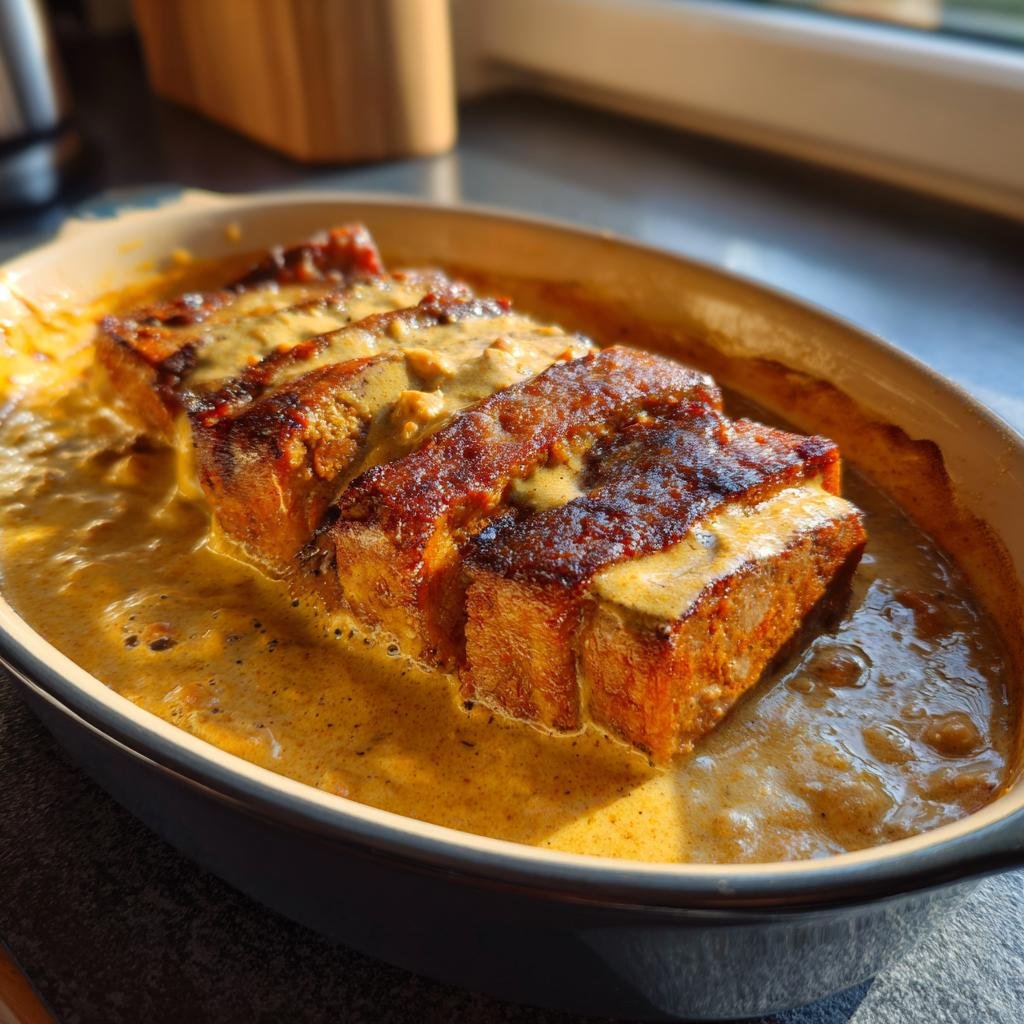 Enkel Falukorv i Ugn med Grädde - detail 1