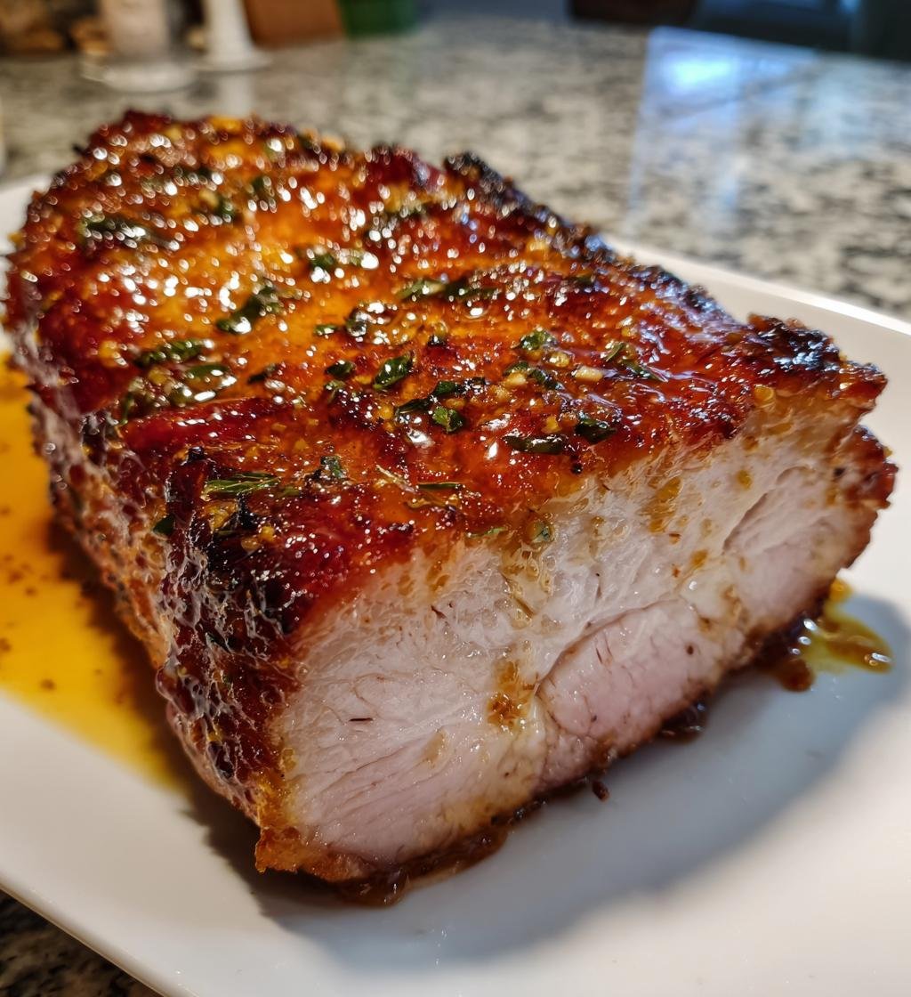 Fläskkarré i Ugn med Honung och Senap - detail 1