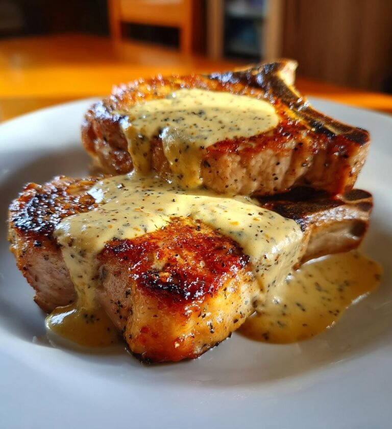 Fläskkotletter i Ugn med Krämig Sås
