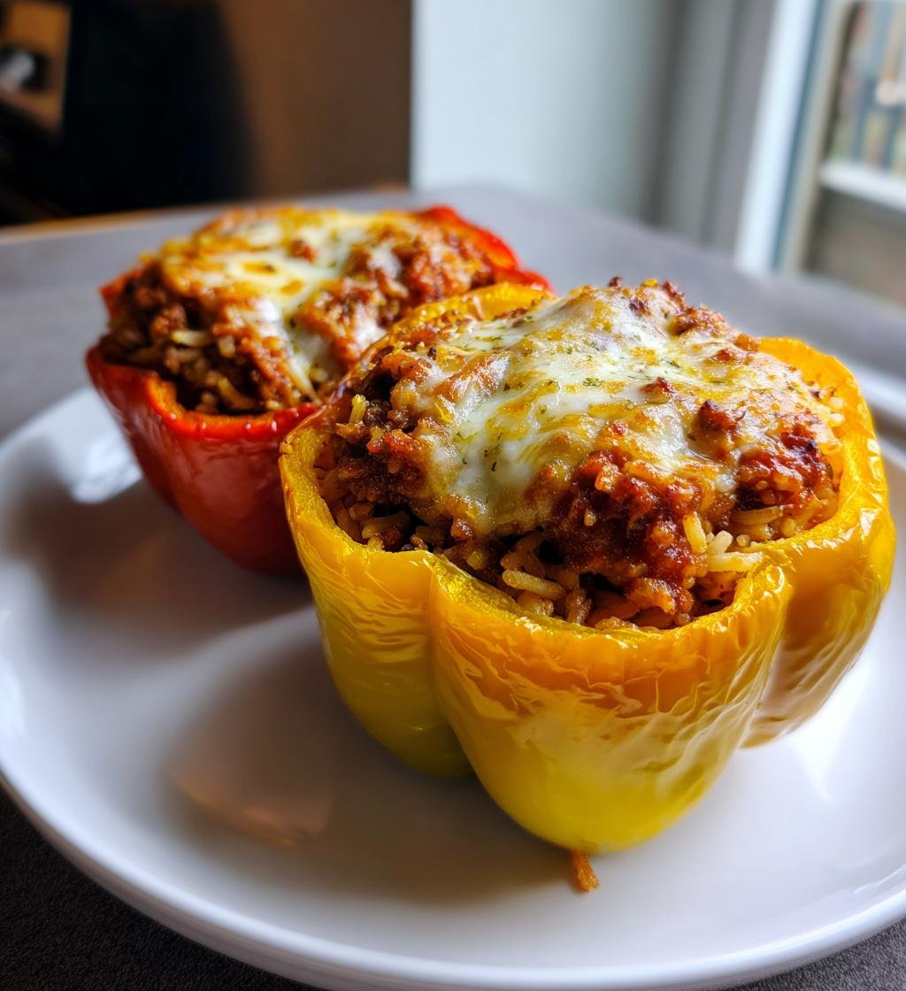 Fyllda Paprikor med Köttfärs och Ost - detail 1