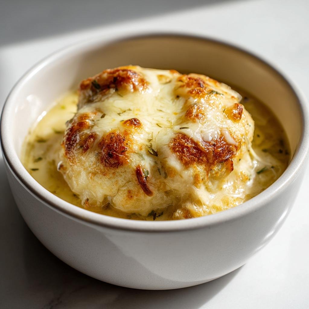 Gratinerad Blomkålssoppa med Gruyèreost och Tryffelolja - detail 1