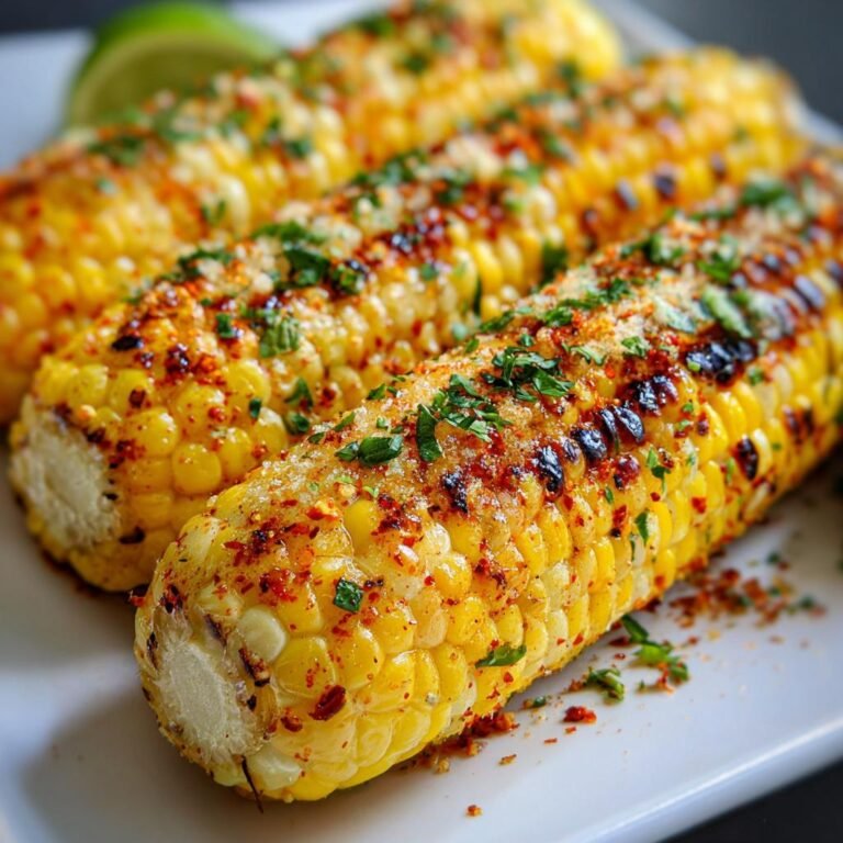 Grillad Majskolv med Smör, Limejuice och Chilikryddor