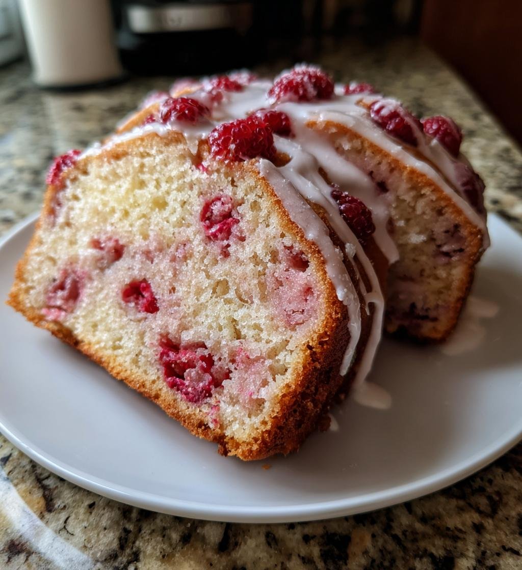 Hallon- och rosenvattenkaka - detail 1