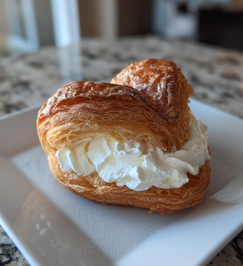 Hjärtbakelser med grädde