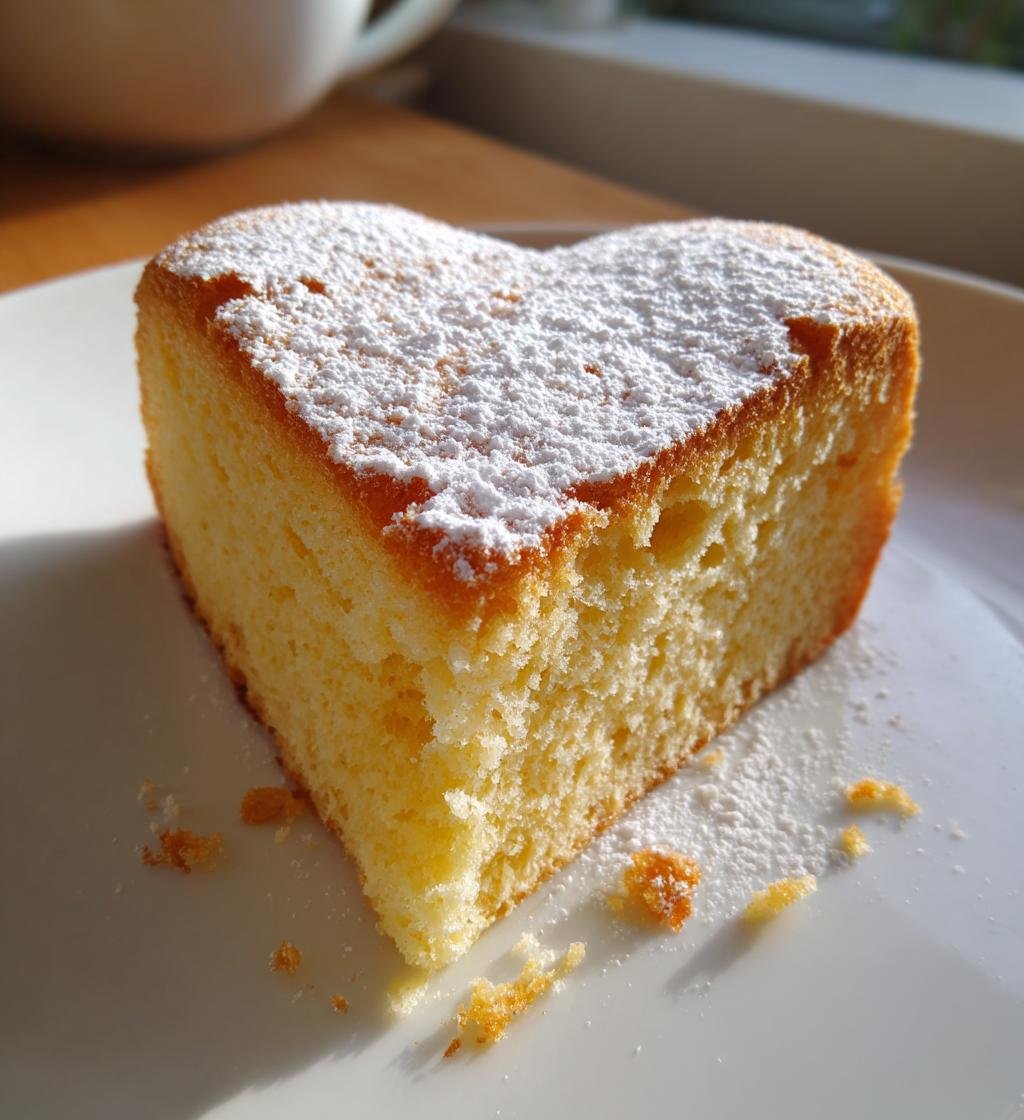 Hjärtformad sockerkaka - detail 1