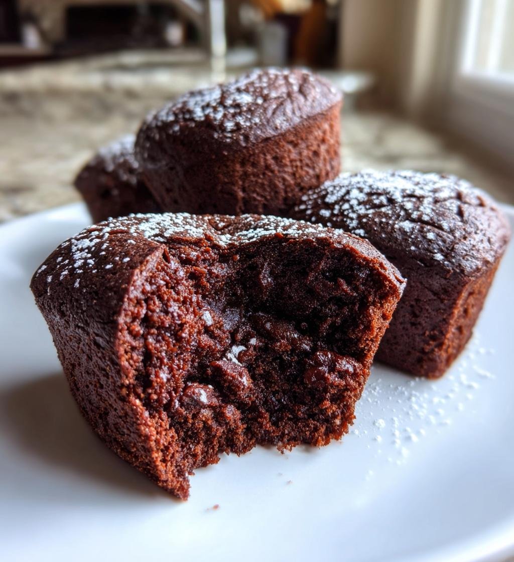 Hjärtformade chokladmuffins - detail 1