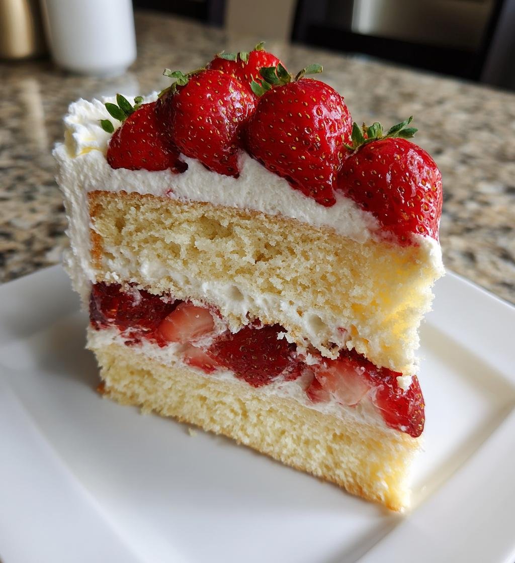 Jordgubbstårta för Alla hjärtans dag - detail 1