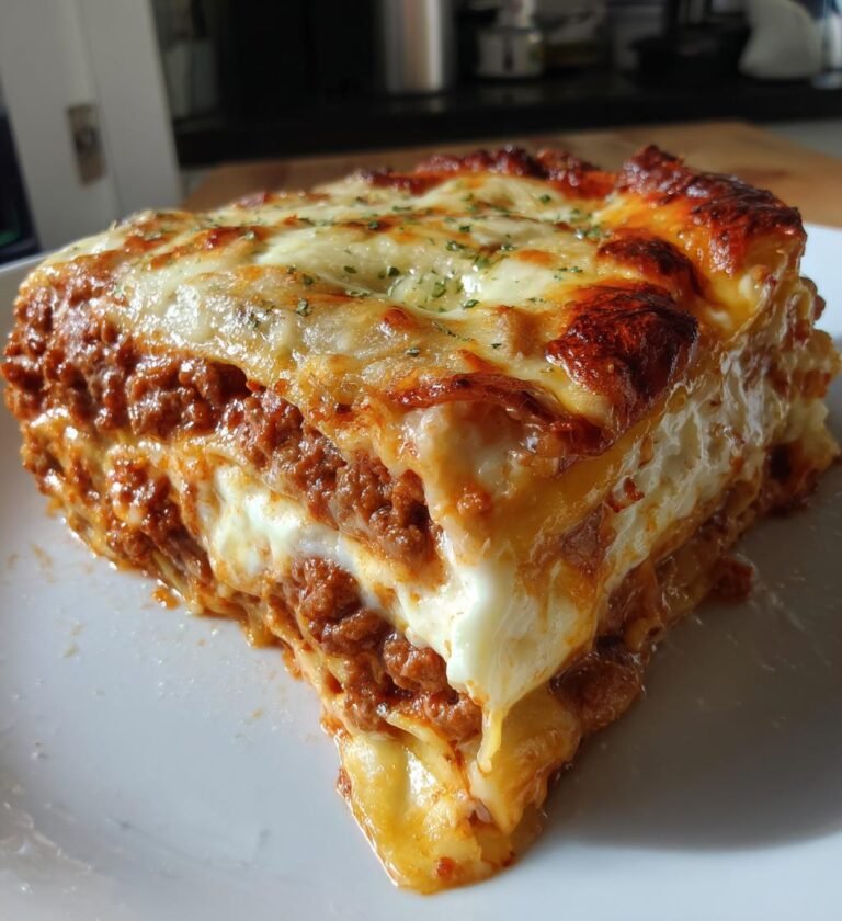 Klassisk Lasagne med Nötfärs