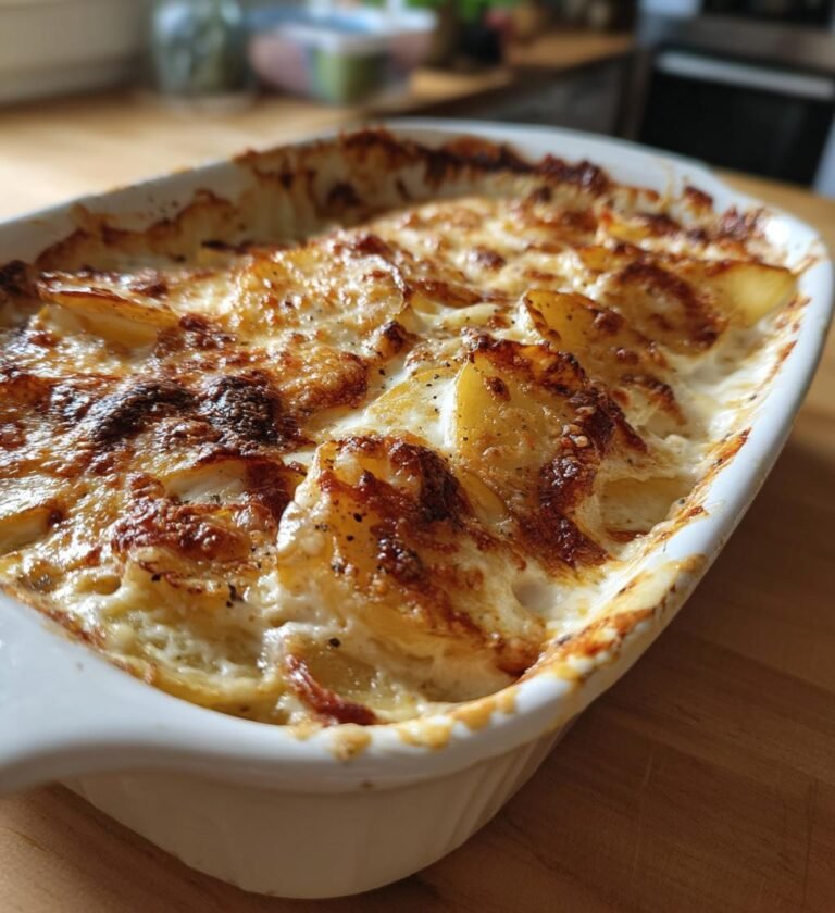 Krämig Bacongratäng med Potatis