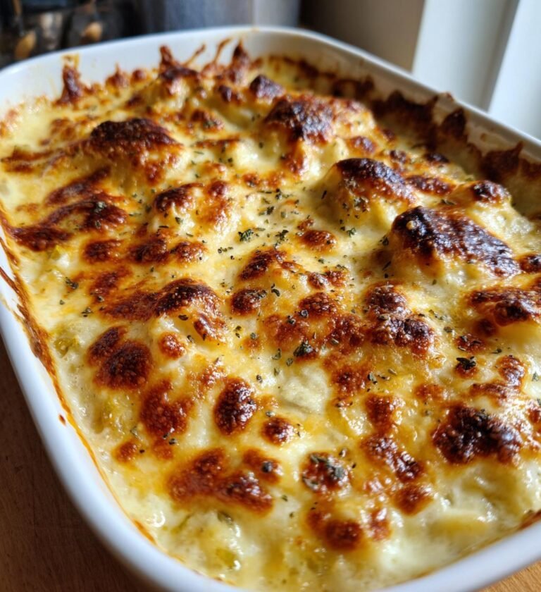 Krämig Broccoligratäng med Ost