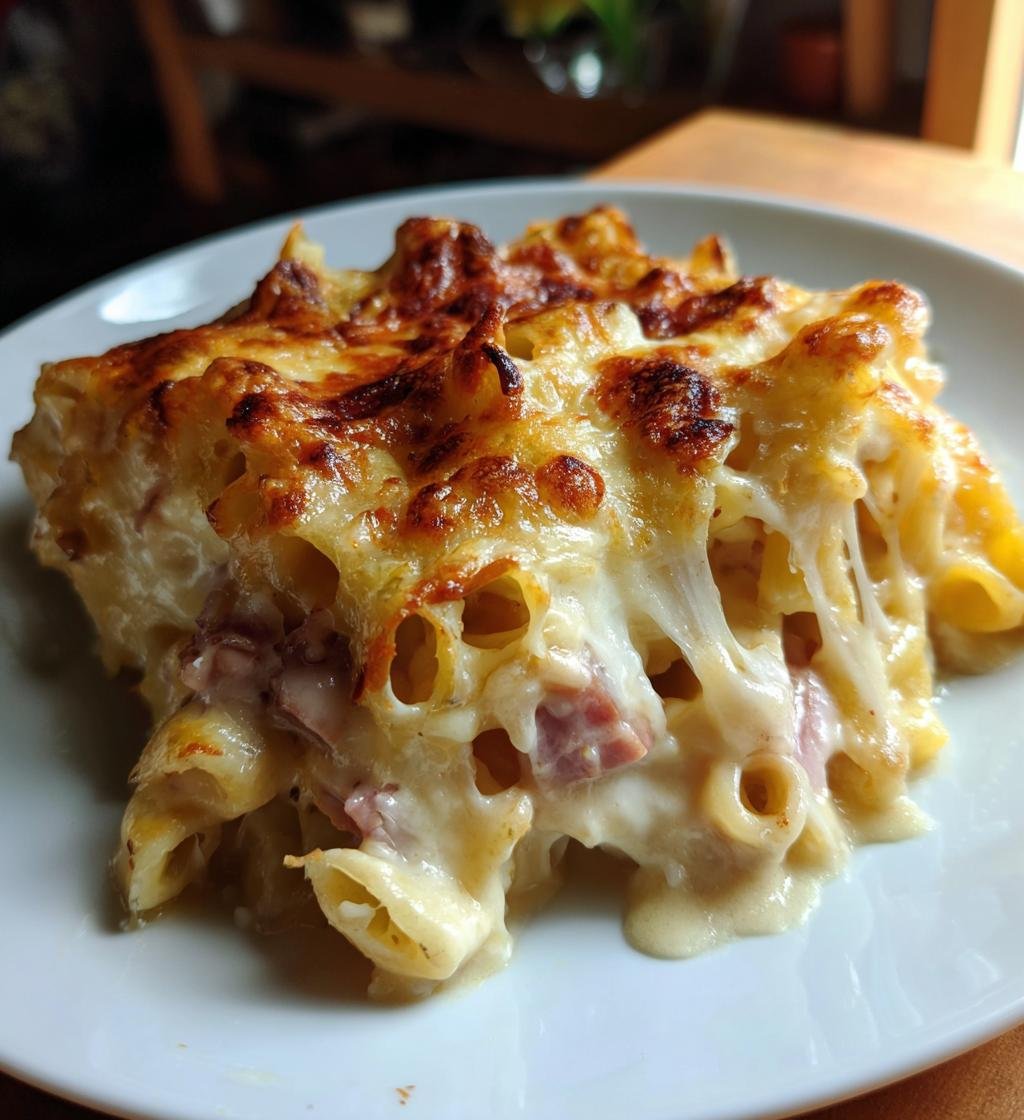 Krämig Skinkgratäng med Pasta - detail 1