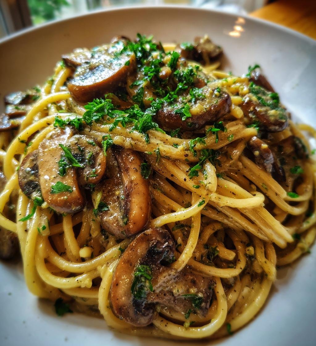 Krämig Svamppasta med Persilja - detail 1