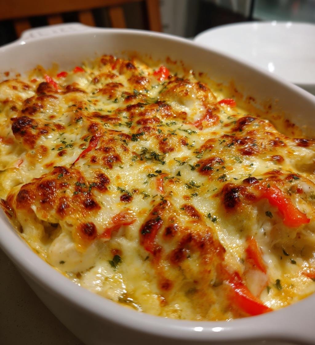 Krämig kycklinggratäng med paprika - detail 1